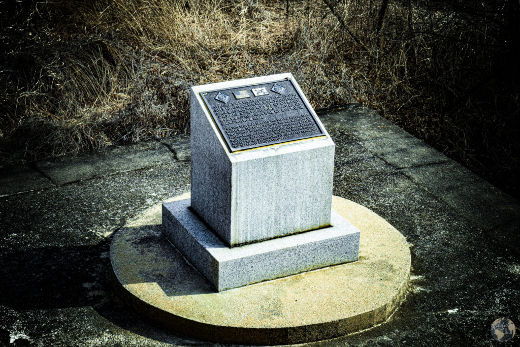 A memorial to those slain in the 1976 Axe Incident