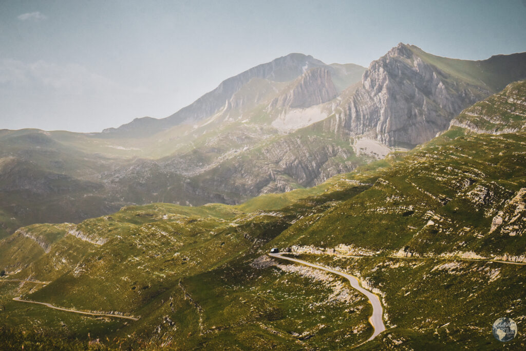 The moutians of Montenegro 