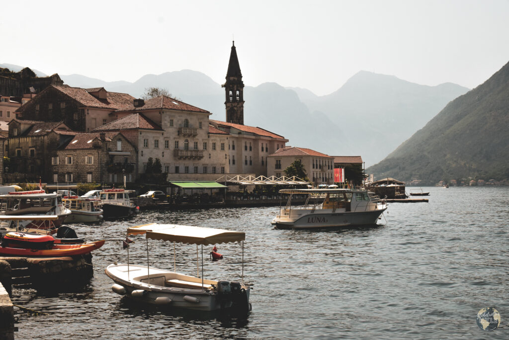The small town of Perast in Montenegro, a must do if visiting Dubrovnik